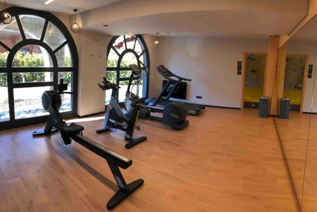 Chic Appart 6 Pers Dans Residence Luxueuse "La Cordee" Wellness Gym Piscine Ouvert Et Teletravail Шамоні Екстер'єр фото